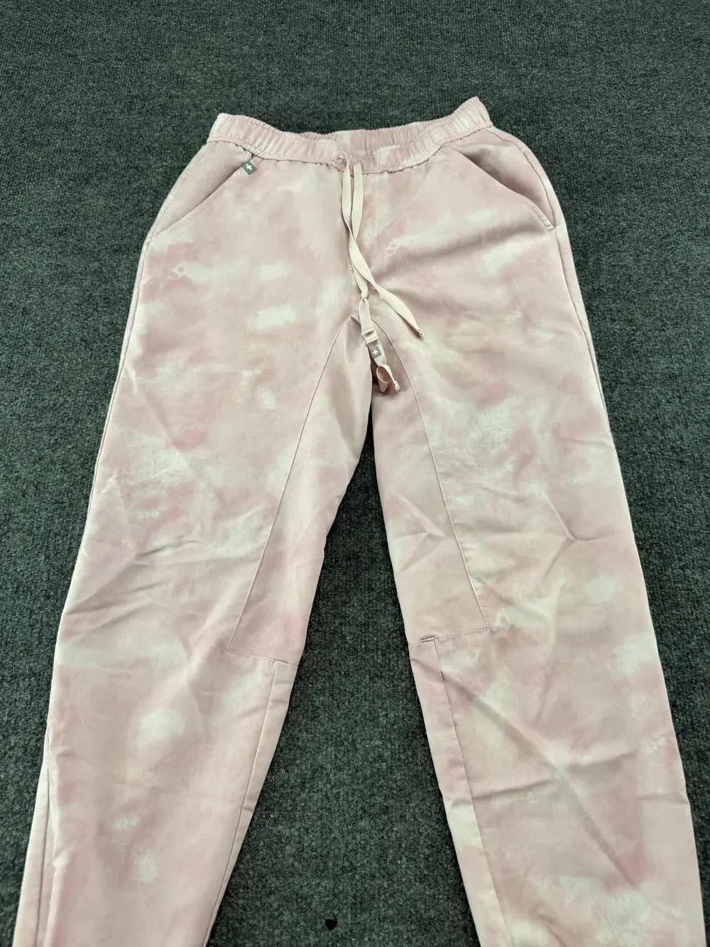 Figs Tansen Jogger Pants Mens XS Pink Technical Collection Scrub Stretch Pockets